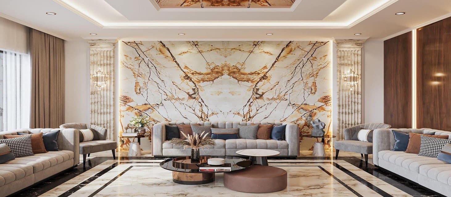 Tranh đối xứng khổ ngang