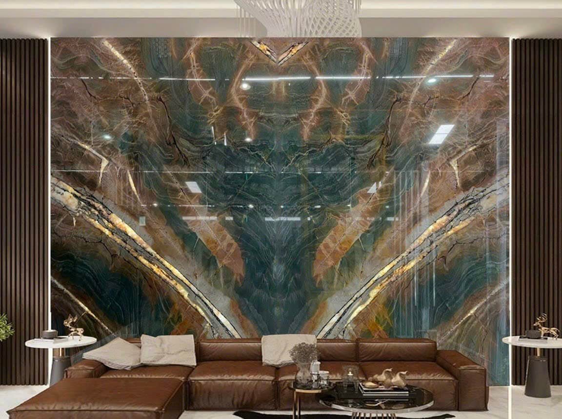 Tranh đối xứng khổ ngang