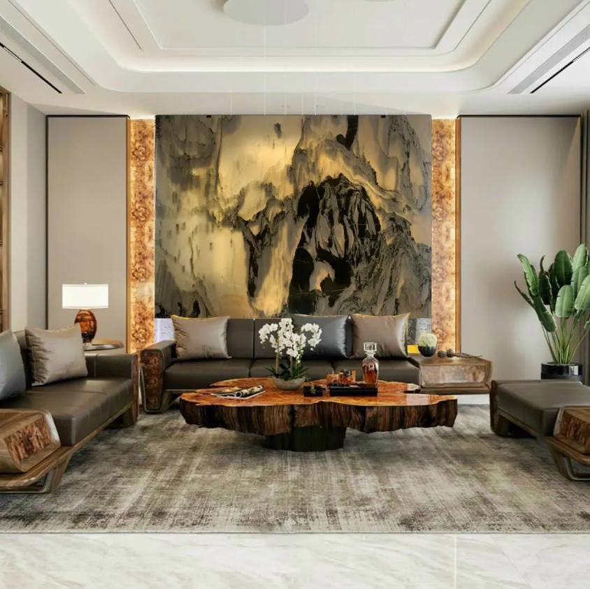 Giới thiệu về tranh đá sơn thủy